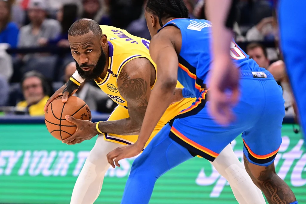 Thunder Lakers Game 1 Ends in Big OKC Win