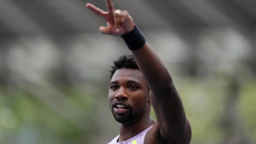 Noah Lyles 200 Meter Final Ends Early at Nationals Noah Lyles 200 Meter Final Ends Early at Nationals