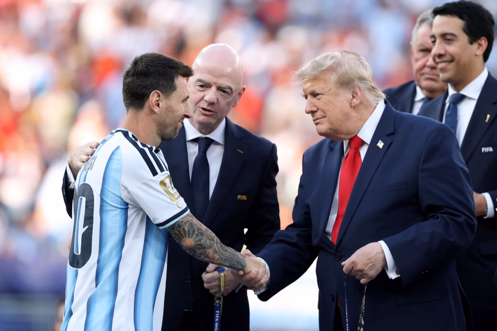 Trump Faces Boos At World Cup Trophy Ceremony Trump Faces Boos At World Cup Trophy Ceremony