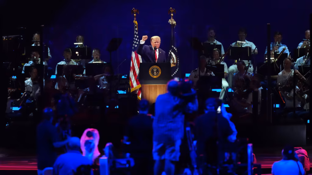Trump Shapes US 250th Anniversary Celebration Trump Shapes US 250th Anniversary Celebration