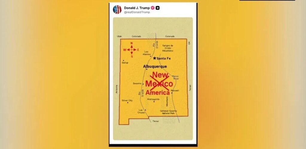 Trump New America Debate Fuels State Name Clash