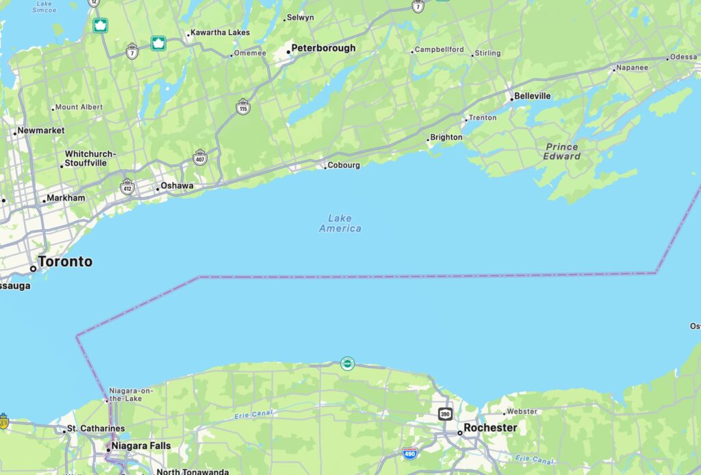 Apple Expands Lake America Maps Update Apple Expands Lake America Maps Update