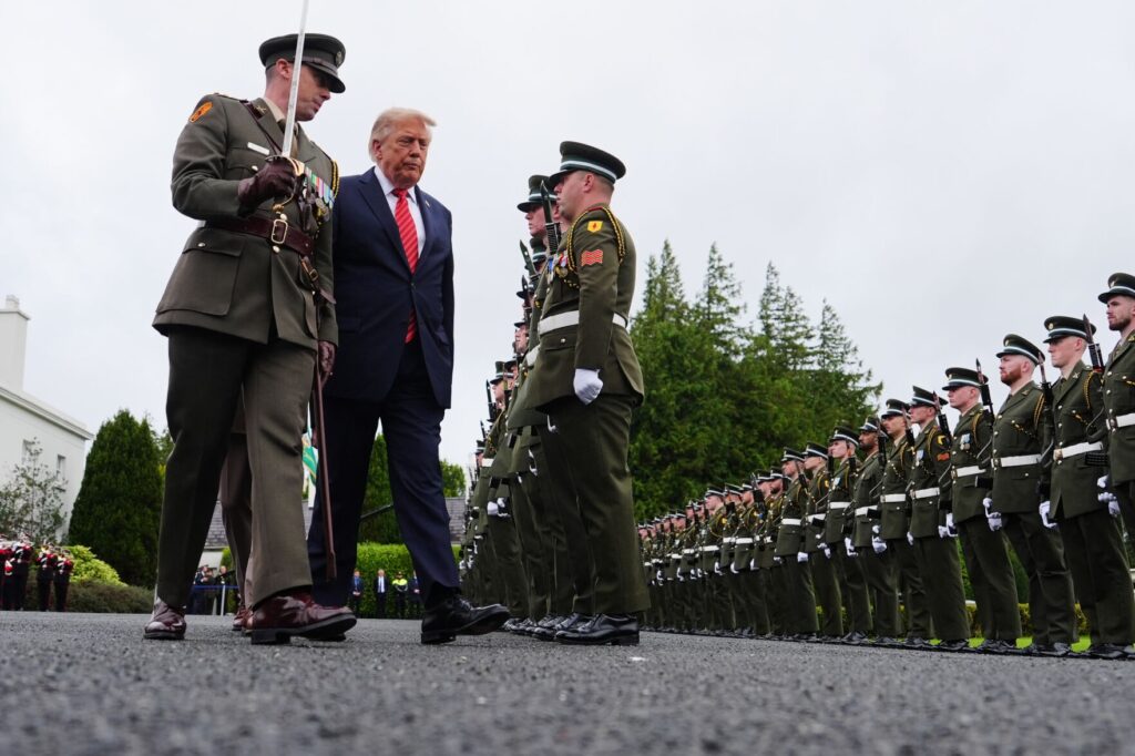 Irish Reunification Trump Comments Draw Reactions