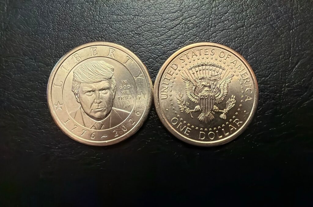Trump Dollar Coin Launch Begins Nationwide
