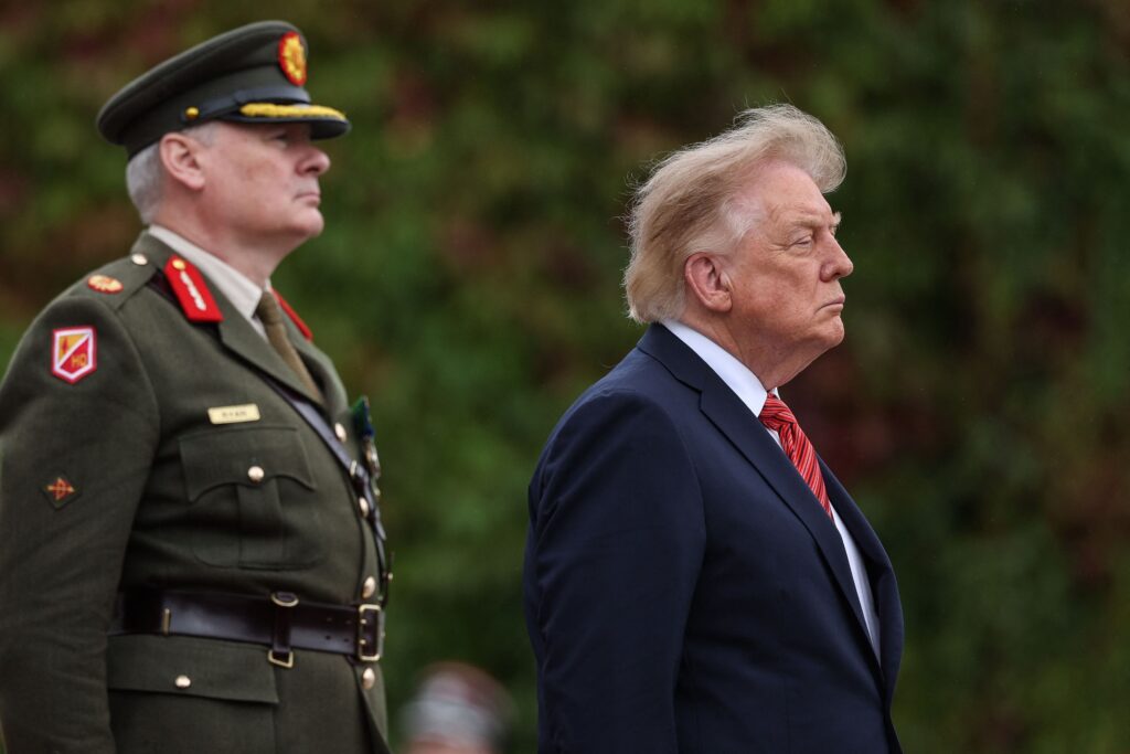 Trump Sees Future Ireland Reunification